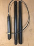(image for) 3 Piece Tiki Torch Pole with rubber gas line