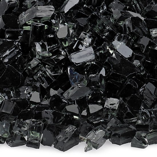 (image for) 1/4" Black Fire Glass - Click Image to Close