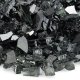 (image for) 1/4" Black Reflective Fire Glass