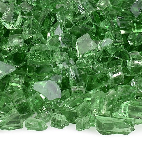 (image for) 1/4" Evergreen Fire Glass - Click Image to Close