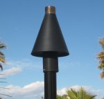 (image for) Black Cone Commercial Series Gas Tiki Torch
