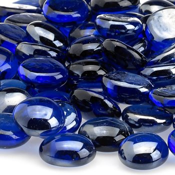 (image for) Royal Blue Luster Firebeads