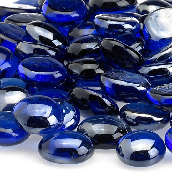 (image for) Royal Blue Luster Firebeads - Click Image to Close