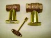 (image for) Straight Brass Key Valve Kit