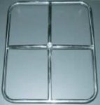 (image for) 18" Rectangle Stainless Steel Fire Ring - FRSR