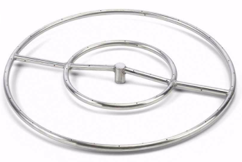 (image for) 30" Round High Capacity Stainless Steel Fire Ring