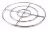 (image for) 48" Round High Capacity Stainless Steel Fire Ring