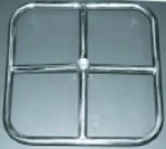 (image for) 12" Square Stainless Steel Fire Ring - FRSSQ