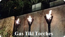 Gas Tiki Torches